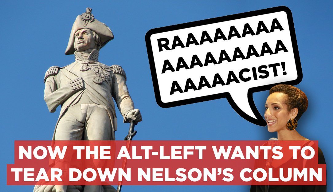 LeaveEUOfficial's tweet image. Naval hero Horatio Nelson is under attack from the deranged alt-left. People are getting sick of this nonsense!

westmonster.com/guardian-artic…