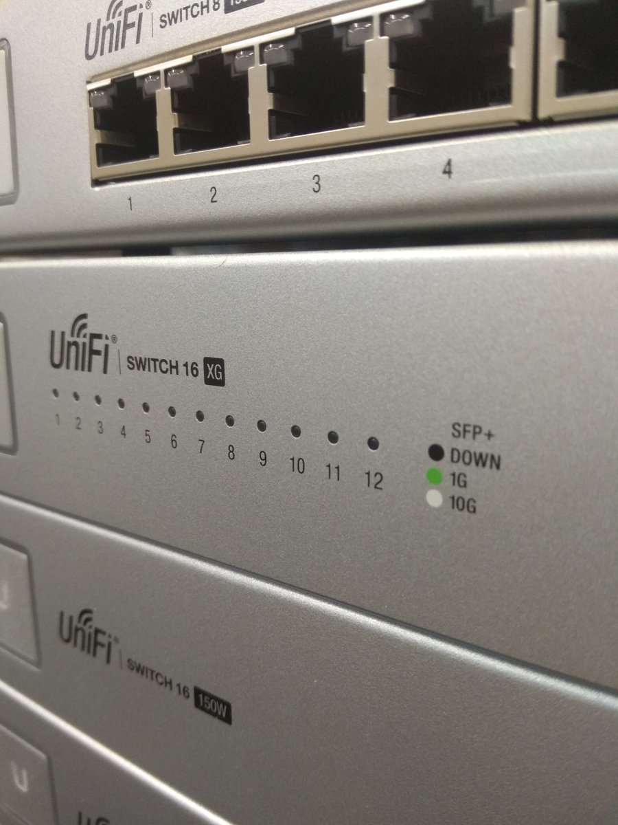 philwessell's tweet image. Today's #job includes replacing aging, #unreliable old #switches around #school with these new bad boys #unifi #ubnt #10Gb #edu #edutech