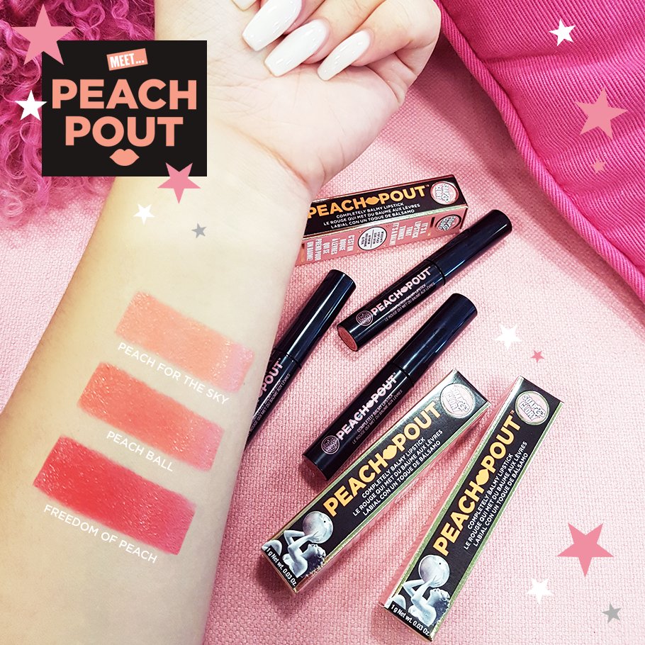 SoapandGlory's tweet photo. In SWATCH heaven right now 😍🍑Which #peachpout shade will you pick?? Pop it in the bag @bootsuk (3 for 2) > https://t.co/o0lApMdZ0N https://t.co/xmbswxT5Pa