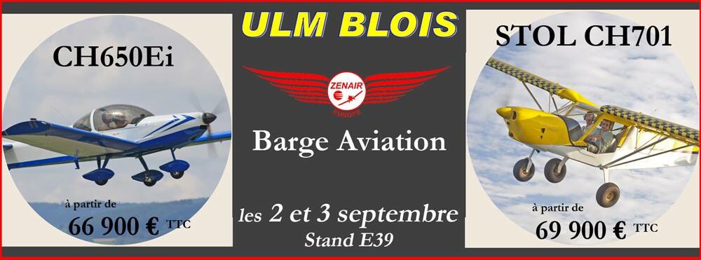 nanothepilot's tweet photo. Nous serons au salon ULM de Blois les 2-3 septembre. Venez découvrir les ULMS ZENAIR CH650Ei et STOL CH701. https://t.co/wpIZKv6yxb