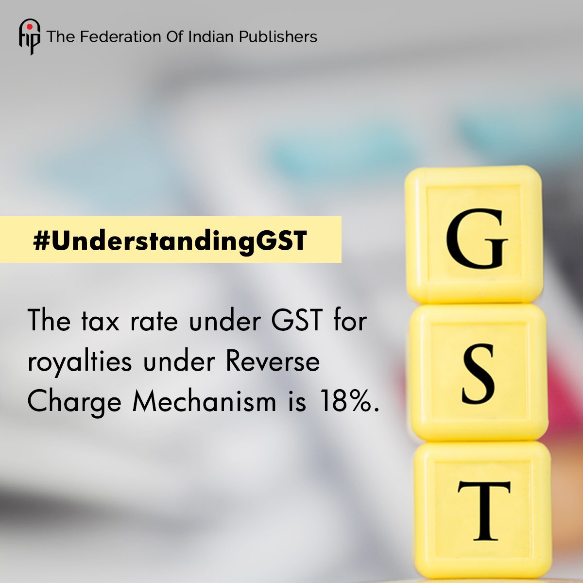 TheFIPOnline's tweet photo. Have more information about Reverse Charge Mechanism and #GST?
Share with everyone in the comment section below.
#UnderstandingGST https://t.co/MVwGqGee8d