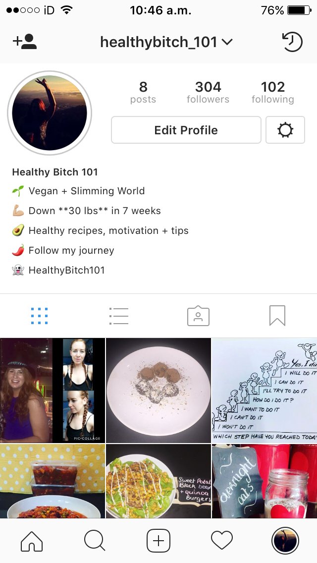RachelRushe's tweet photo. New instagram @healthybitch_101, follow for healthy recipes,tips, motivation and about becoming vegan #healthyrecipes #vegan #motivation #sw https://t.co/E7H92GEAaV