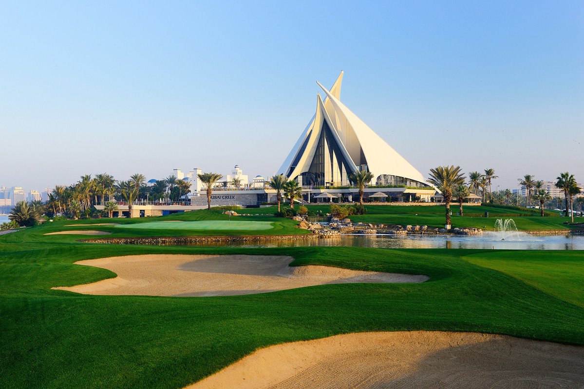 Looking for a challenge…try out the par-4, 18th <a href="/DubaiCreekGolf/">Dubai Creek Golf Club</a>. One of the most scenic and hardest holes in the region! #dubai