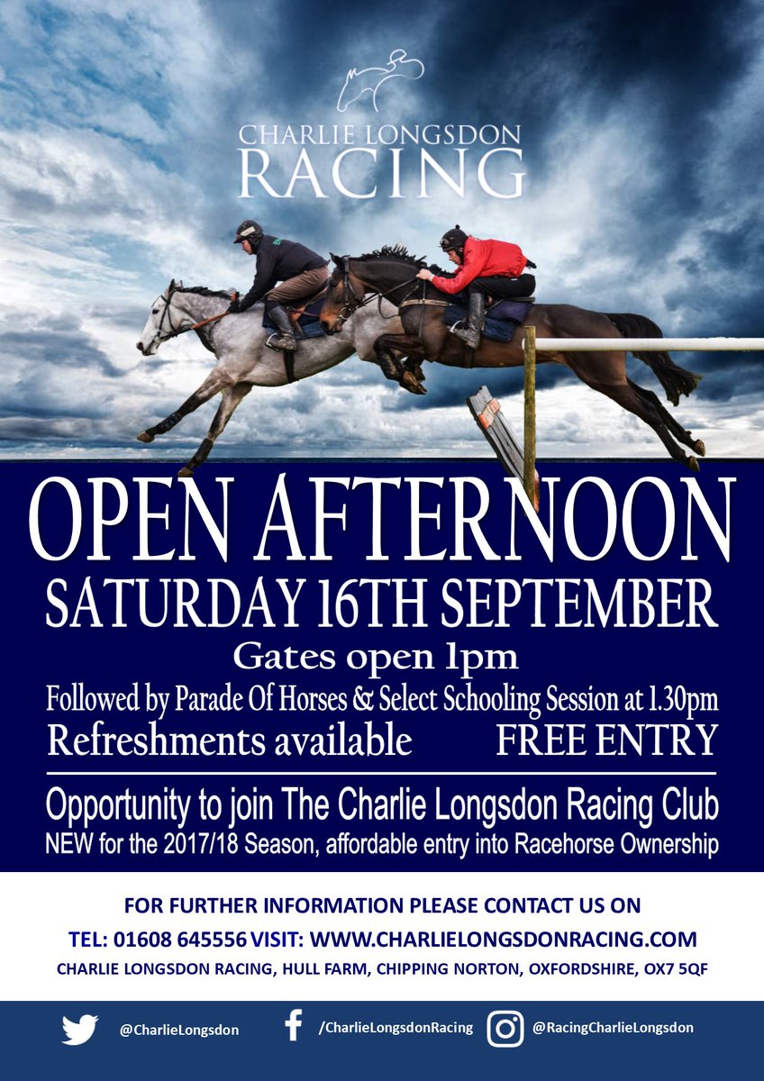 Your chance to have a look around the yard...Open Afternoon...Saturday 16th September 2017 at 1.30pm #openafternoon #FreeEntry #CLR #JoinUs