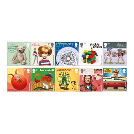 Take a trip down memory lane with this range of Classic Toy Stamps available in branch from today.