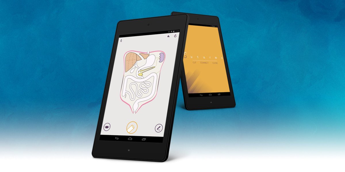 latelier's tweet photo. L'#app @MySutures illustre les interventions chirurgicales pour faciliter la compréhension des patients https://t.co/1fWCRGhzOS #eHealth https://t.co/0EtRkx5f5c