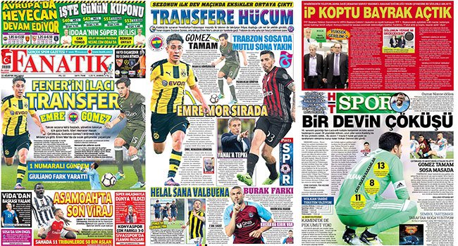 "Bir devin çöküşü" 
Sporda günün manşetleri
goo.gl/bq6iHB
