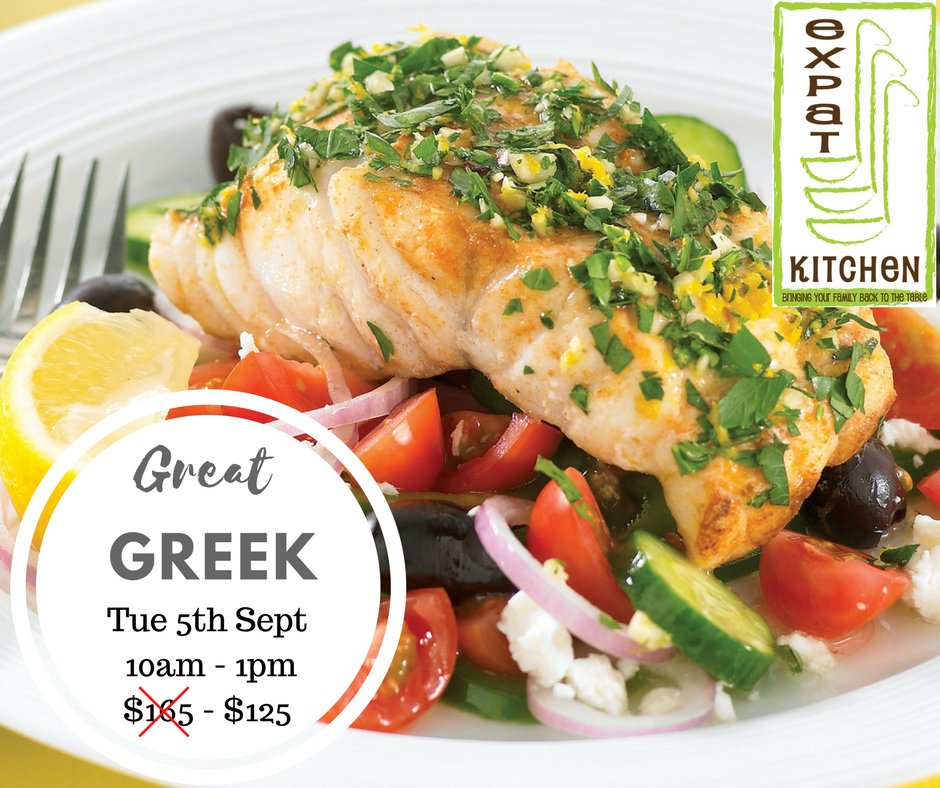 Expat_Kitchen's tweet image. Mighty Aprodite...Great Greek ! #FocusClasses #ExpatKitchenSG #CookingSchool