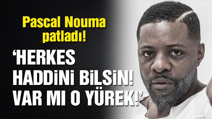 gazetesozcu's tweet photo. Pascal Nouma’dan ırkçı ayrımına sert tepki!
"Benim suratıma “maymun” desenize var mı o yürek?” 
https://t.co/aWluGwDz1k https://t.co/b3swSAnrP6