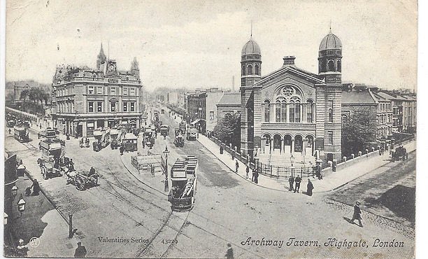 TheArchwegian's tweet photo. Today marks the official opening of Archway's new public space! Here's the same spot some time ago... https://t.co/Y9c5zRyylB