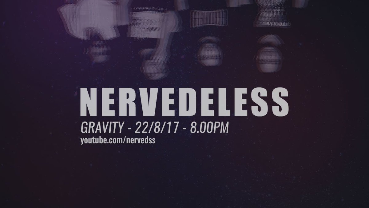 Jangan lupa malam ini, 8pm \m/
youtube.com/nervedss