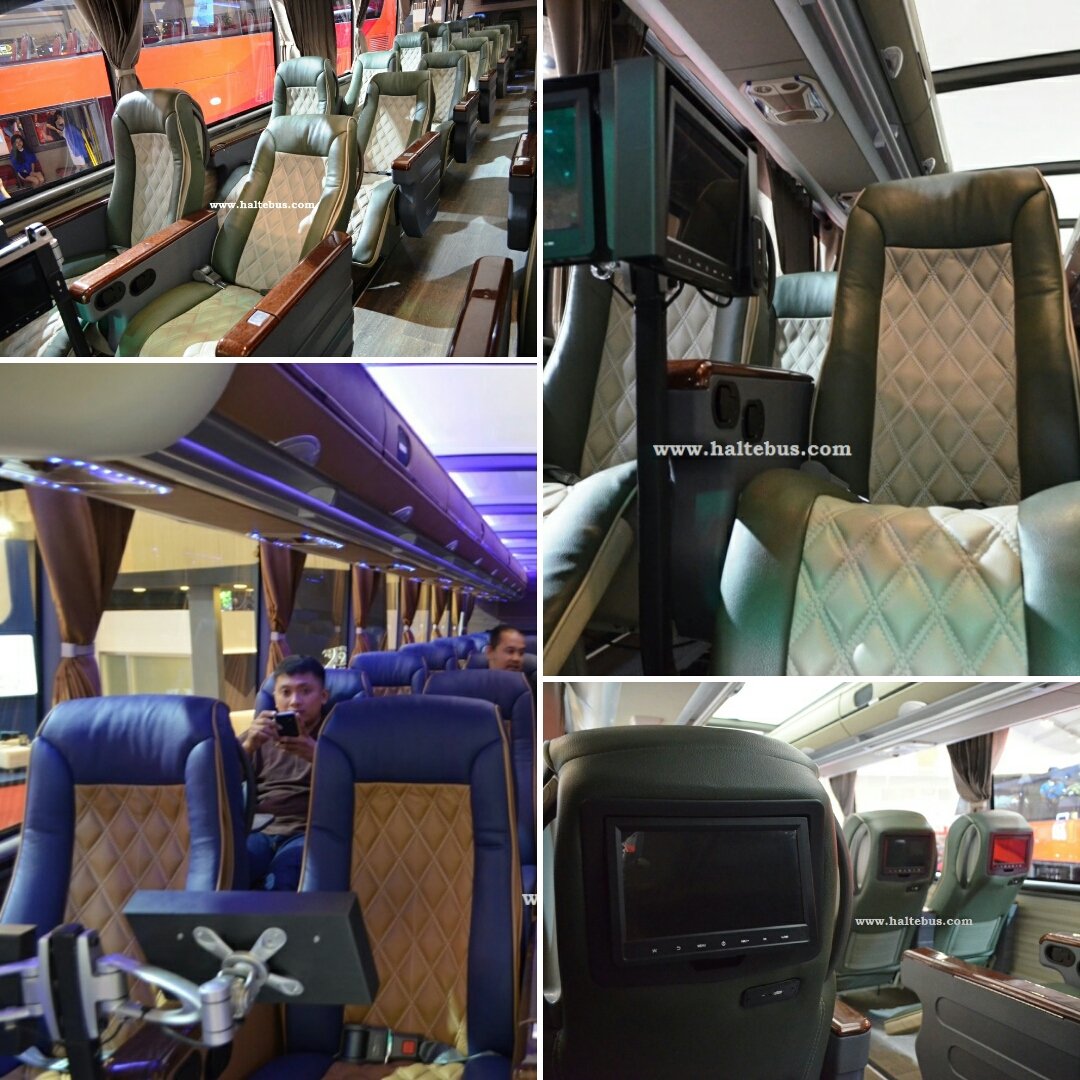 haltebuscom's tweet image. Eranya bus mewah di Indonesia dah dimulai nih. Menurut Karoseri Adiputro, interior bus yg mrk pamerkan jadi yg termewah #haltebusdotcom