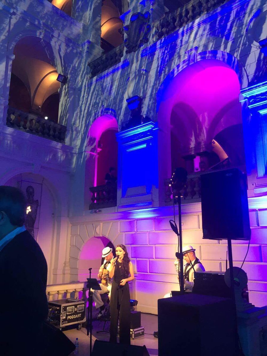 CswTrio's tweet photo. Nice performance for @OCLC #Wroclaw #Poland #50YEARS #CSWTrio #JazzBand https://t.co/oJgR7qgqAP