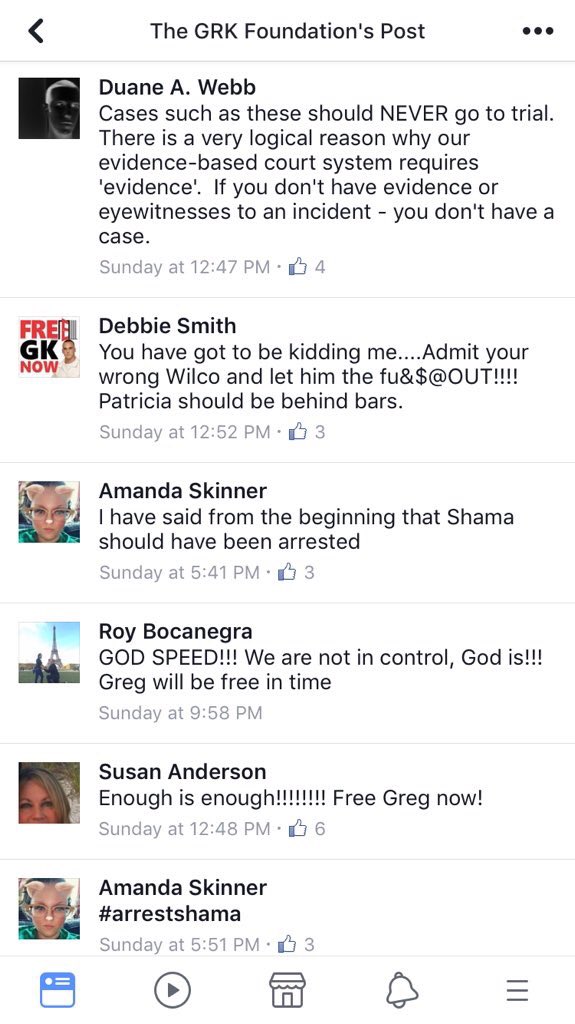 FakeFightForGK's tweet photo. Think #GregKelley cult isn't REALLY about helping pedophiles? 

"Cases such as these should NEVER go to trial." 

#FightForGK #GRKFoundation https://t.co/04KLVtaqPb