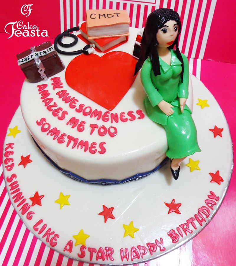CakeFeasta's tweet photo. Female Doctor #MedicalCakes
#Cakes #FondantCakes #CakesInLahore #CustomCakes #CakeFeasta #Lahore https://t.co/lsUzyWhNVq