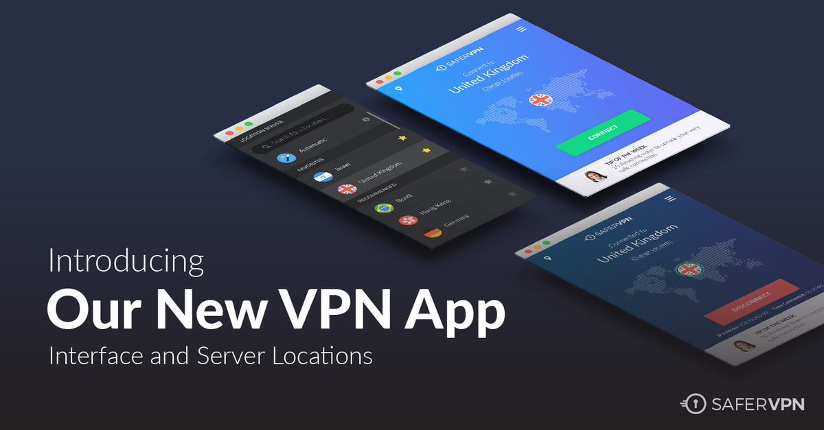 ClariHans's tweet photo. New #SaferVPN with 5 more servers and new features. #Killswitch.  
3 days #FREETRIAL. #BestVPN. Install now! 
https://t.co/C3kEZAXBRx https://t.co/Ro641LqfPv