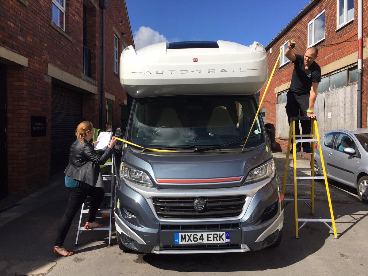 TailoredCovers's tweet photo. Friday was a great day to pattern this fabulous @AutotrailVR! No matter the size, we protect &amp; preserve all vehicles. #motorhome #fullcovers https://t.co/zTokou057l