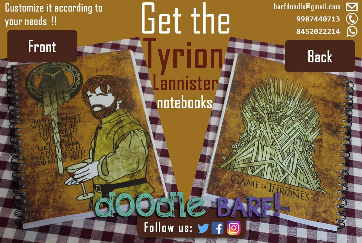 barfdoodle's tweet photo. #TyrionLannister #PeterDinklage #GameOfThrones #HouseLannister #GOT07 #dOOdleBARF #Barfians #Personalize #Merchandise #Doodle #Mumbai #India https://t.co/78Xxs8r6vW