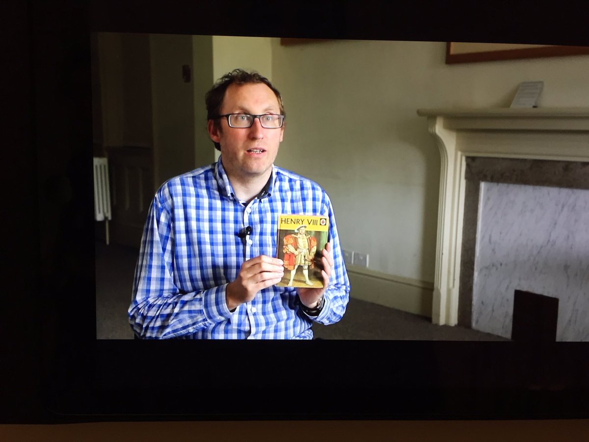 UniRdg_MusStudy's tweet photo. Checking out the new Food display and video in the Ladybird gallery @TheMERL @UniRdg_SpecColl @UniRdg_ArtCol and caught @archivesgb #GuyFace https://t.co/7OYZlzHcce