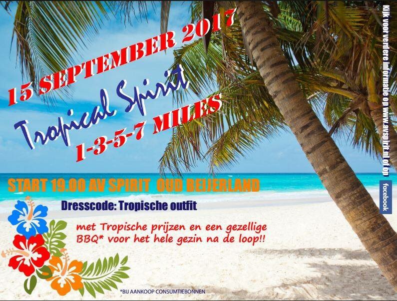Doe jij ook mee aan ons evenement #TropicalSpirit