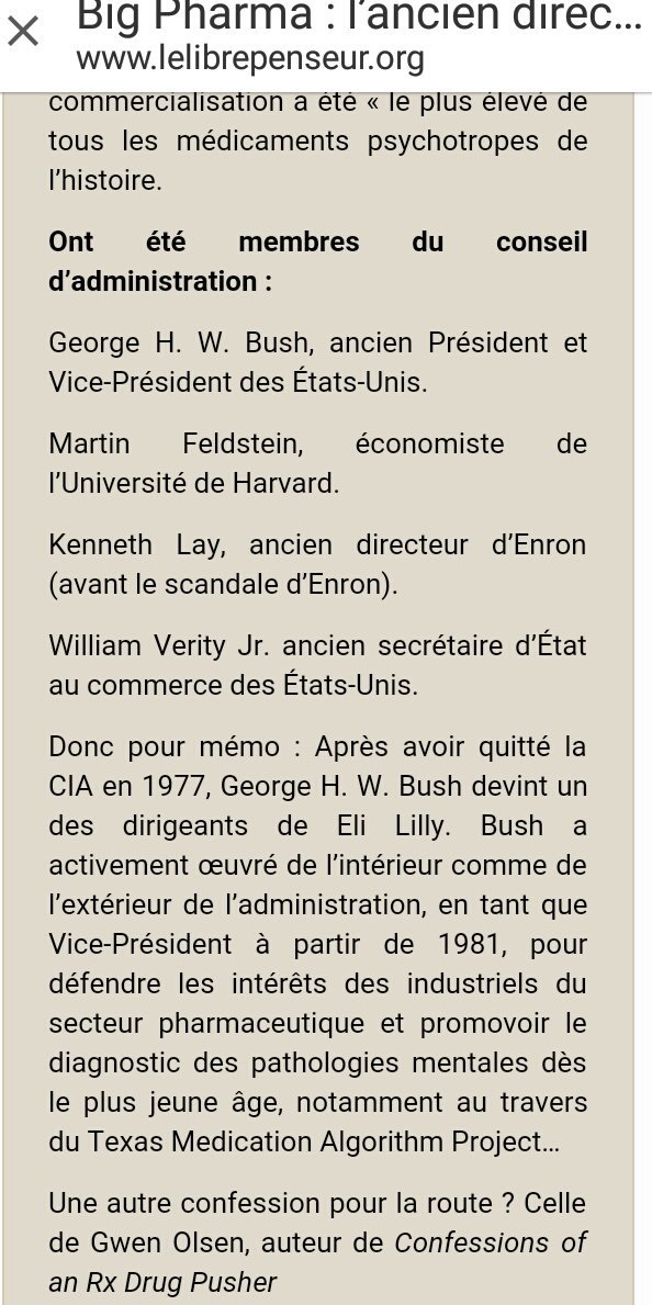 difrasismo's tweet photo. @LLP_Le_Vrai @caprouille merci p/le lien
#BigPharma #ElLilly #Prozac
#Zyprexa
support #Mercuriel #vaccins
Etc
À lire
https://t.co/RB1BUWickt https://t.co/WzbFmEMImn