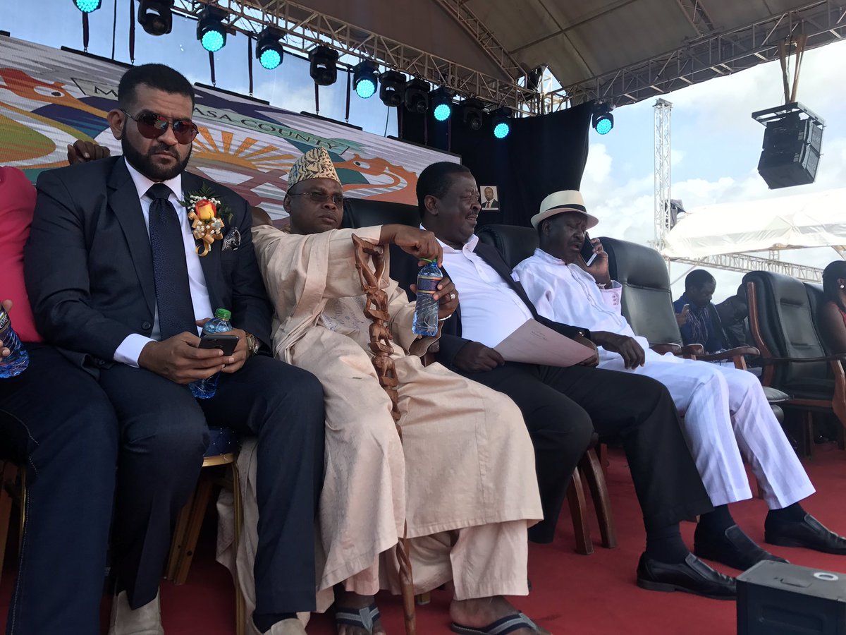 HonAmasonKingi's tweet photo. Attending my brothers @HassanAliJoho inauguration ceremony @RailaOdinga @KilifiFacts @leemakwiny #JohoInauguration https://t.co/oPdCB1PFGP