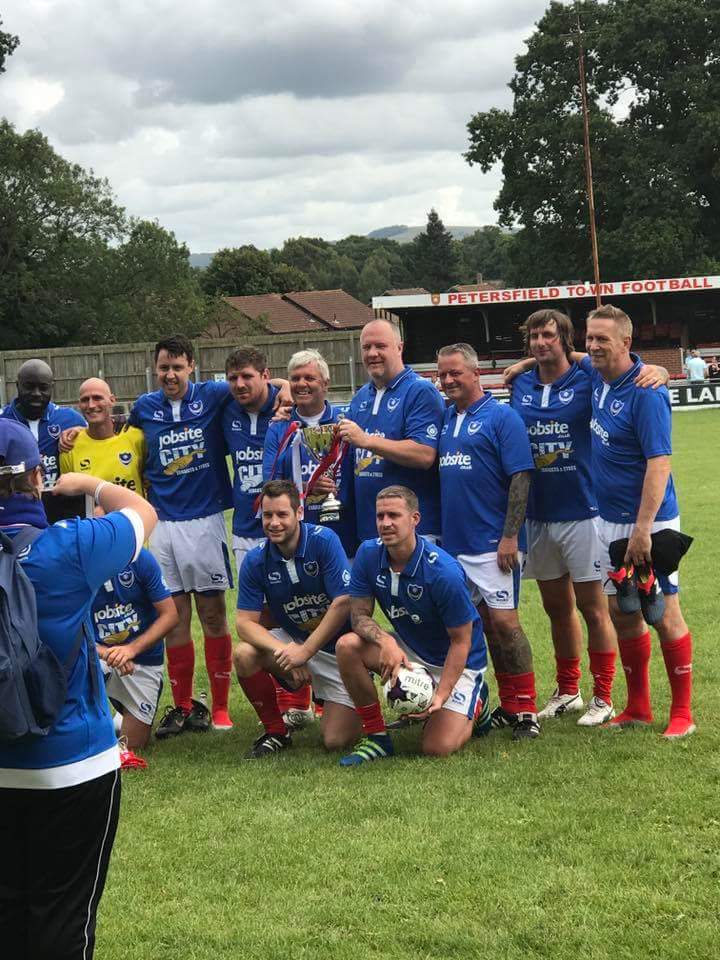 TeamMarlowe's tweet photo. Marlowe had a great day at her #pompeylegends #fundraiser. Raised a massive £2,725! ❤👏 #teammarlowe https://t.co/xGzvkpSsLl