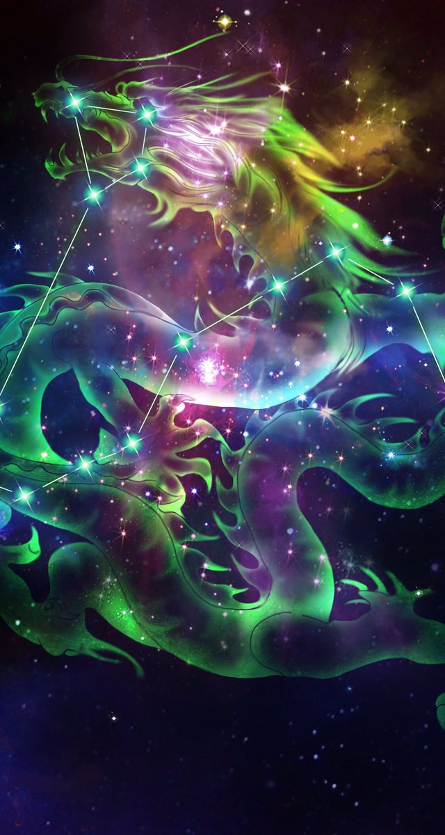 Wallpaper Galaxy Dragon - Vote Wallpaper