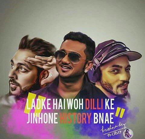 NRepstar's tweet photo. Shi he @Its_Badshah Bhai 
Ladke the dilli ke jino ne history bnai
@asliyoyo @raftar https://t.co/1Tb4kXEmu8