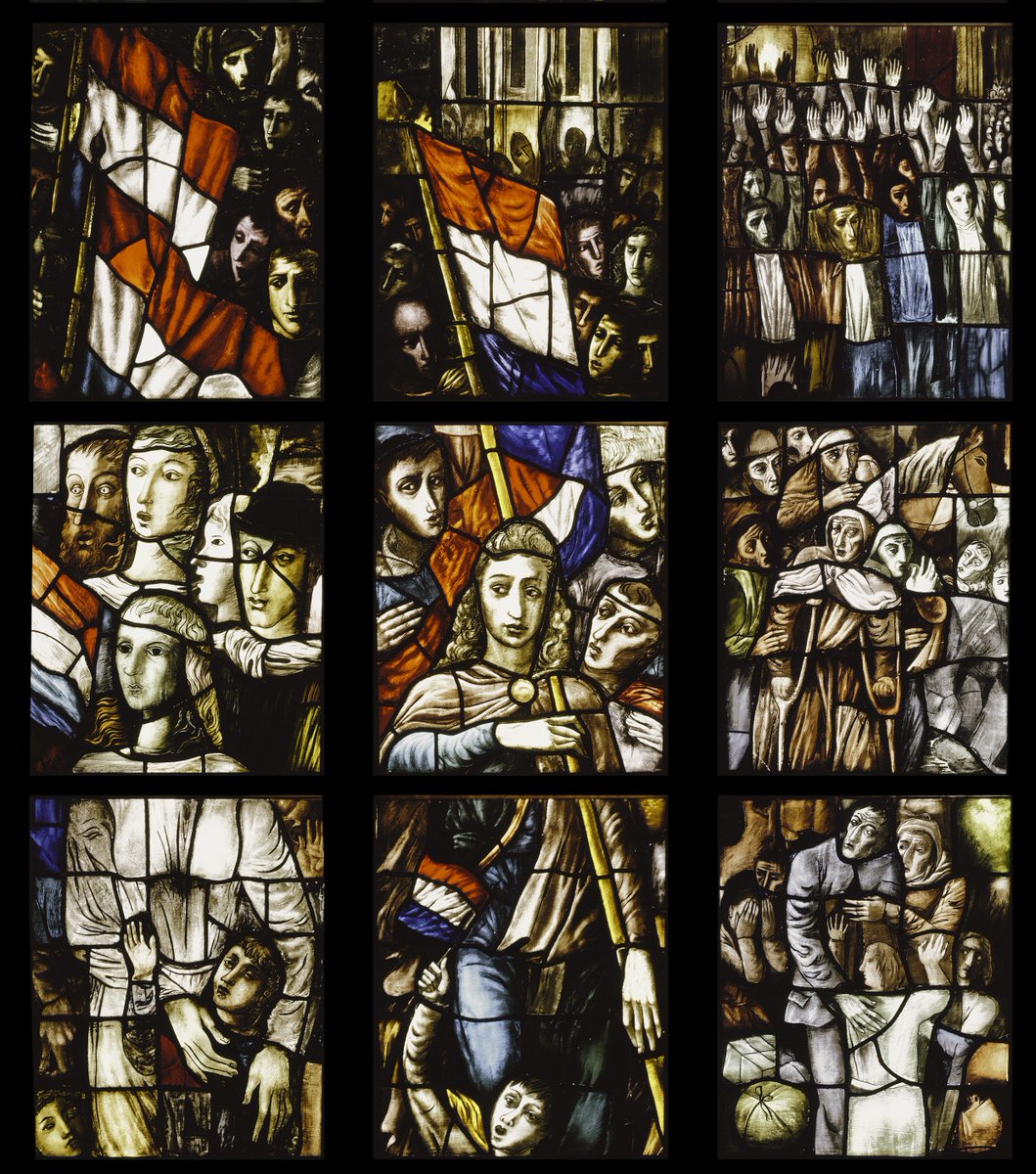catharijne's tweet photo. Ontdek de verborgen schatten: bevrijdingsglas in de Sint-Jan in Gouda. #grootstemuseum https://t.co/yiglI7nIkh https://t.co/2otdOe2KNm