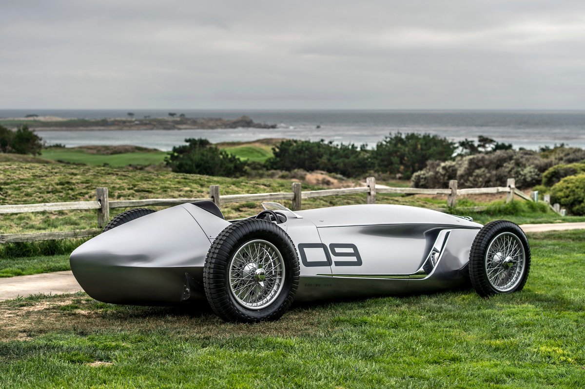 INFINITIMotor's tweet photo. More photos from our Prototype 9 debut last weekend 📸 #Prototype9byINFINITI #INFINITI #PebbleBeachConcours #PebbleBeach https://t.co/7h6KuRLhLo