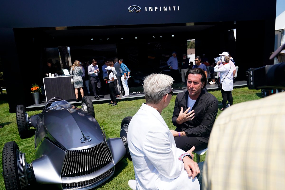 INFINITIMotor's tweet photo. More photos from our Prototype 9 debut last weekend 📸 #Prototype9byINFINITI #INFINITI #PebbleBeachConcours #PebbleBeach https://t.co/7h6KuRLhLo