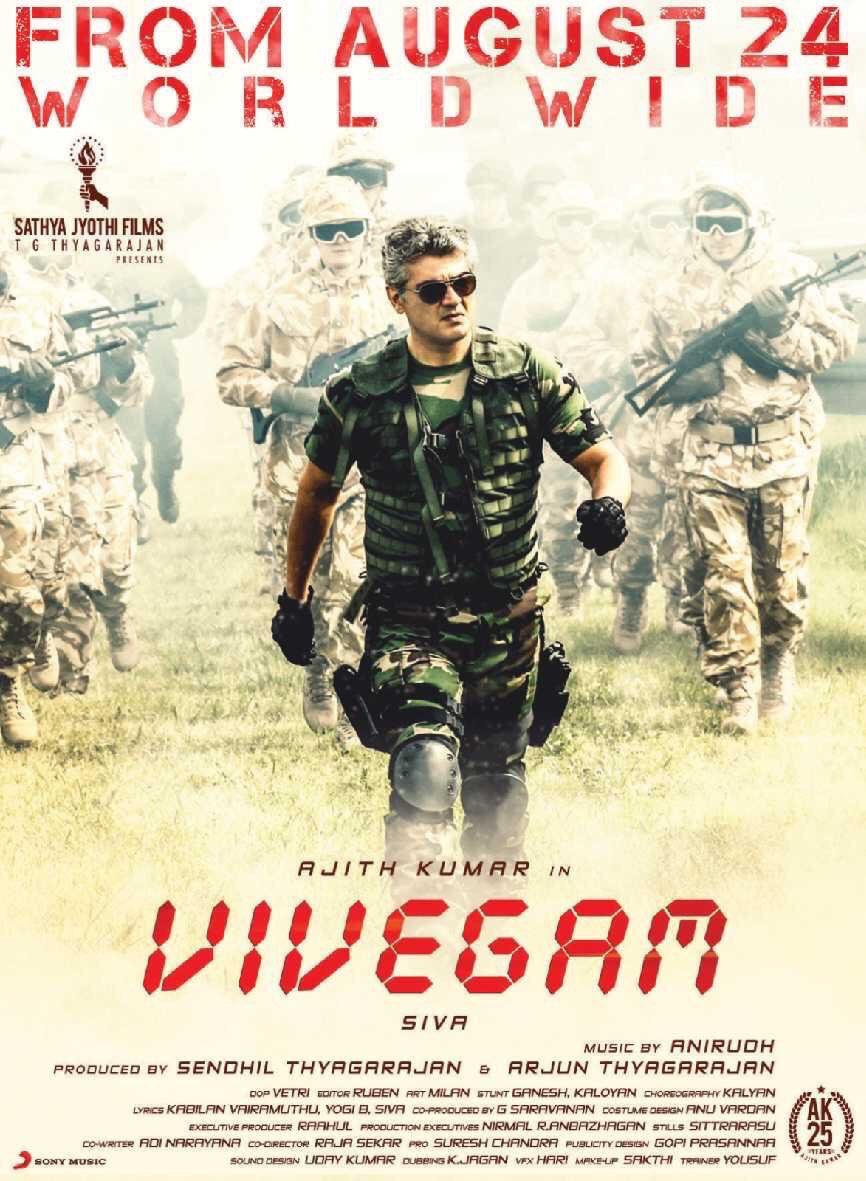 KabilanVai's tweet photo. நாளை மறுநாள் - தலை விடுதலை💪💪
#Vivegam
#ThalaThursday https://t.co/j3Y2RQNQLZ
