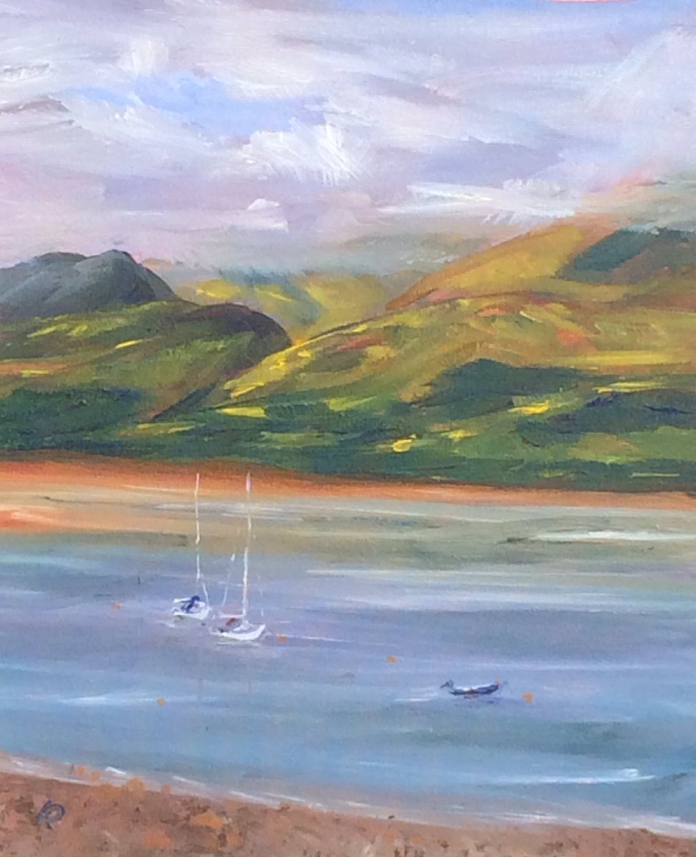 <a href="/gazelleanglesey/">The Gazelle Anglesey</a> painted outside yesterday21/8/17. Great place stunning views.