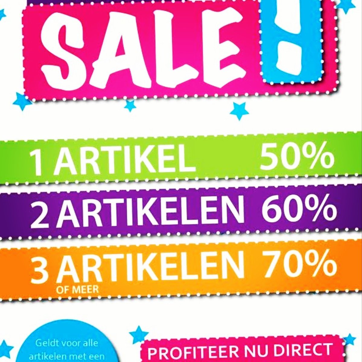 Laatste ronde! Tot 70% korting op de zomercollectie.