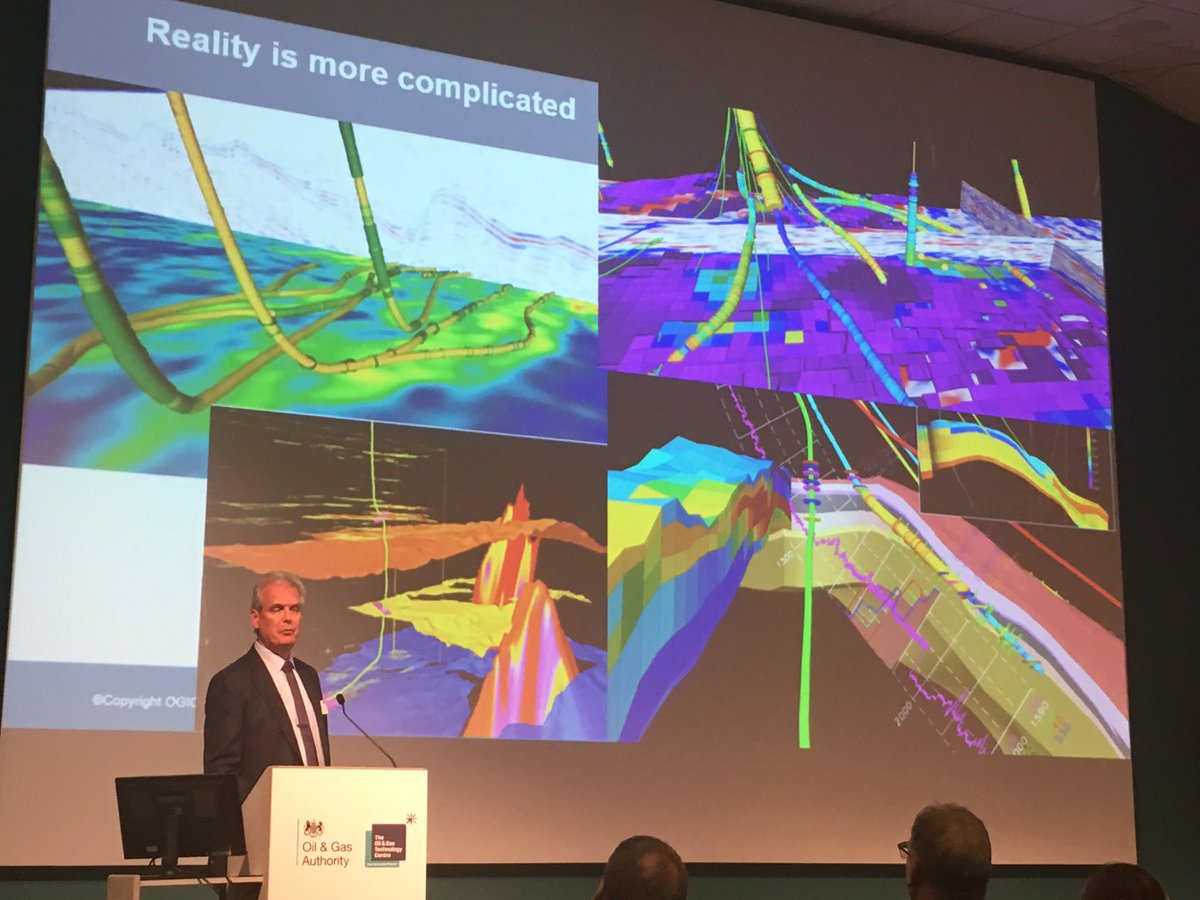 netzero_tc's tweet photo. Ian Phillips @OGICinnov8 discussing the merits and challenges of intelligent completions. @OGAuthority #30thRound #Innovation #Technology https://t.co/5jHV75VQGv