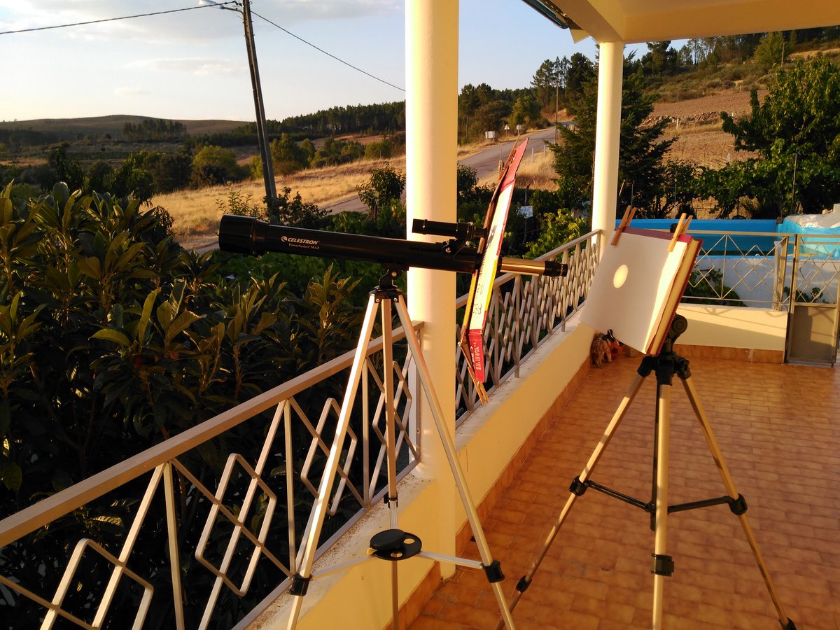 VaPorMexicoX's tweet image. RT onlyastrophoto: Aquí mi aporte por observación indirecta (proyección) del #Eclipse2017  #EclipseSolarCSIC  Via #CSIC