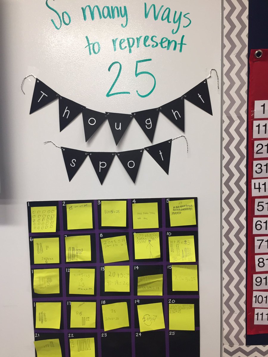 Representing numbers many different ways! #mjejags #mjesecond