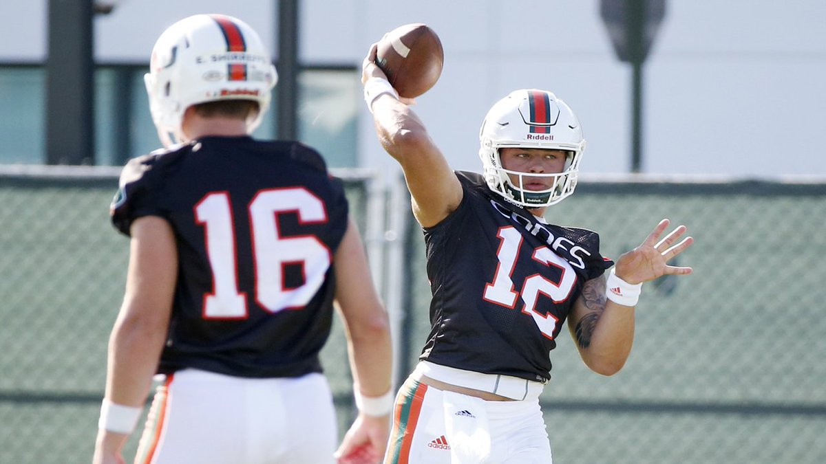The 'Canes have named their starting QB. bit.ly/2vV3Hhu?utm_me… https://t.co/kJGeawBAPb