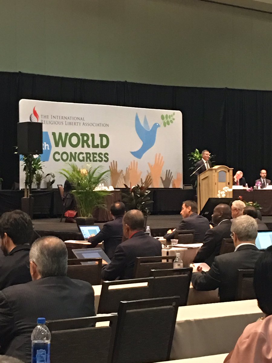 adventistchurch's tweet photo. 5.9 billion people live in countries with high religious freedom restrictions - Brian J. Grim #IRLA2017 https://t.co/4cFmh2f60k