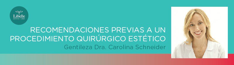 La Dra. Carolina Schneider nos da sus recomendaciones ante la decisión de una cirugía estética.
ow.ly/dDwM30eAR5j