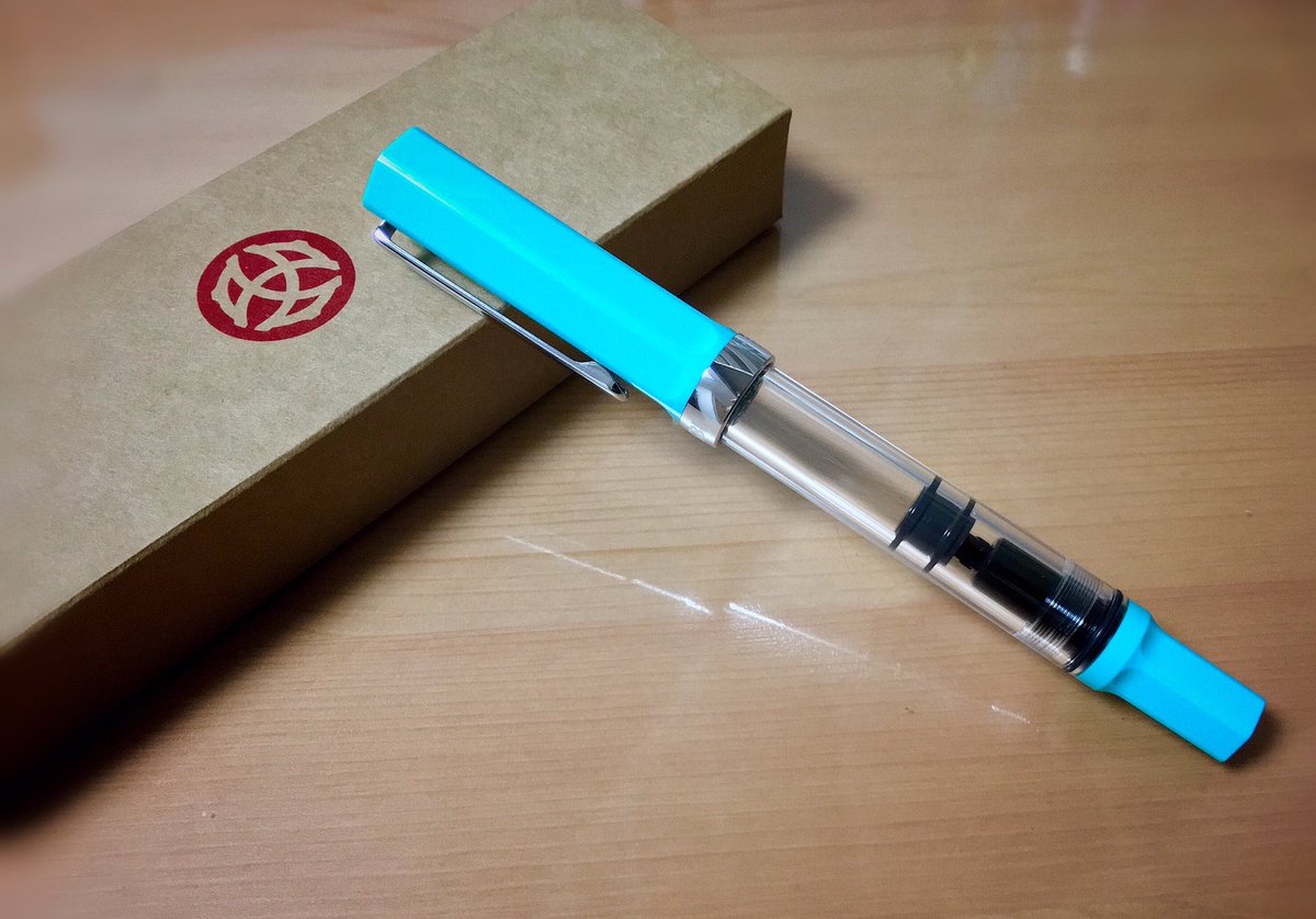 JmacJapan's tweet photo. New member of my Eco Family.  Thanks Goulet Pens! #Gouletpens #twsbi https://t.co/vPG9eNGwaD
