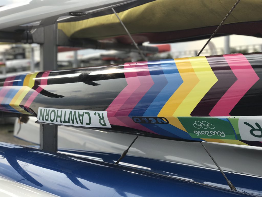 Covers are off <a href="/RachelCawthorn/">Rachel Cawthorn</a> sprint kayak in Racice #ICFsprint <a href="/BritishCanoeing/">Great British Canoeing</a>