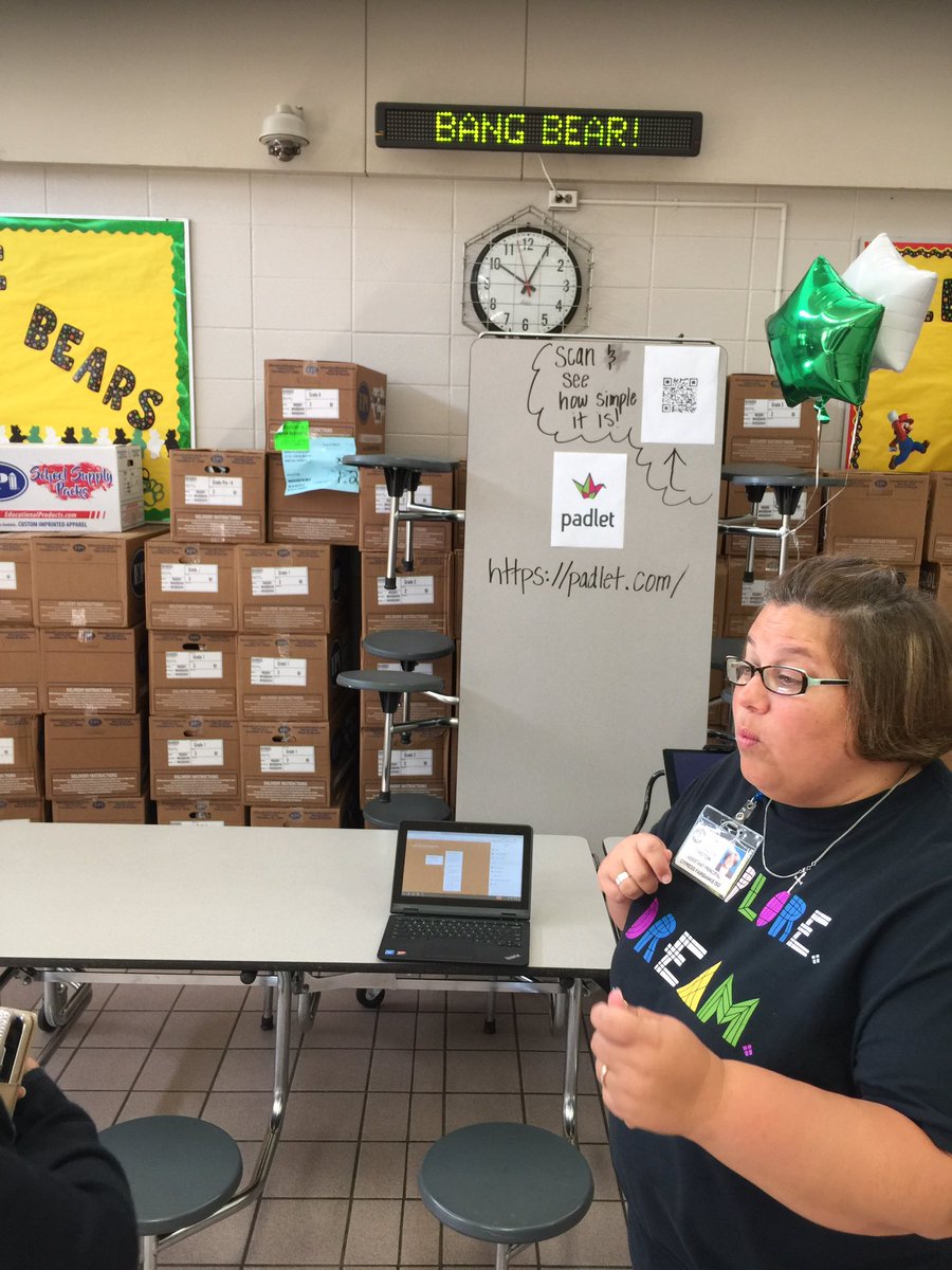 MsByrds_3rdGr's tweet photo. Gearing up to become technology savvy! #BangBears #BElevelup @BangElementary https://t.co/2sgm7rF8DH