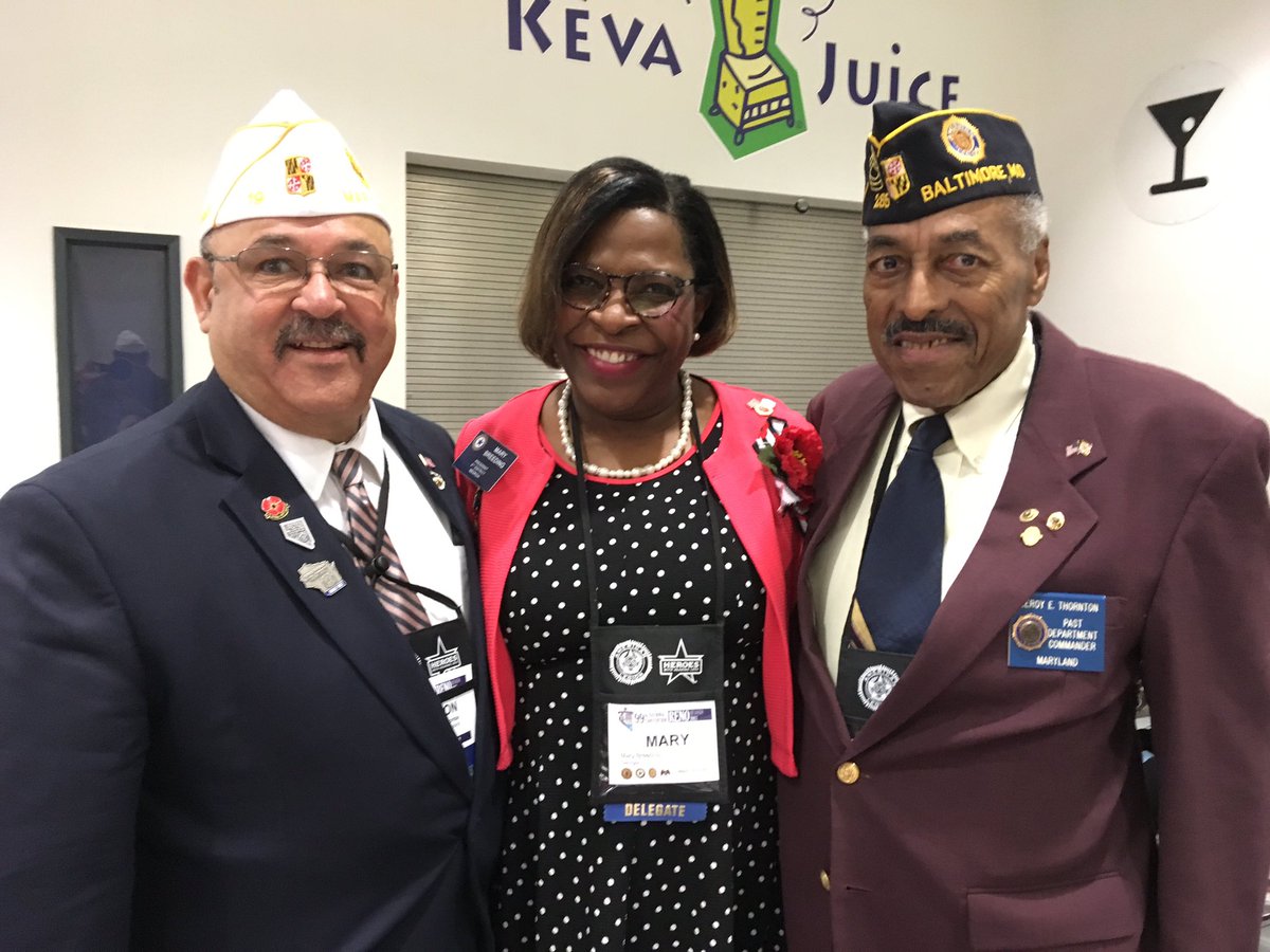 melodic56's tweet image. #AuxCon17 my Legion Brothers from Dept of Maryland Past Commander, Leroy E Thornton  #ALFamily