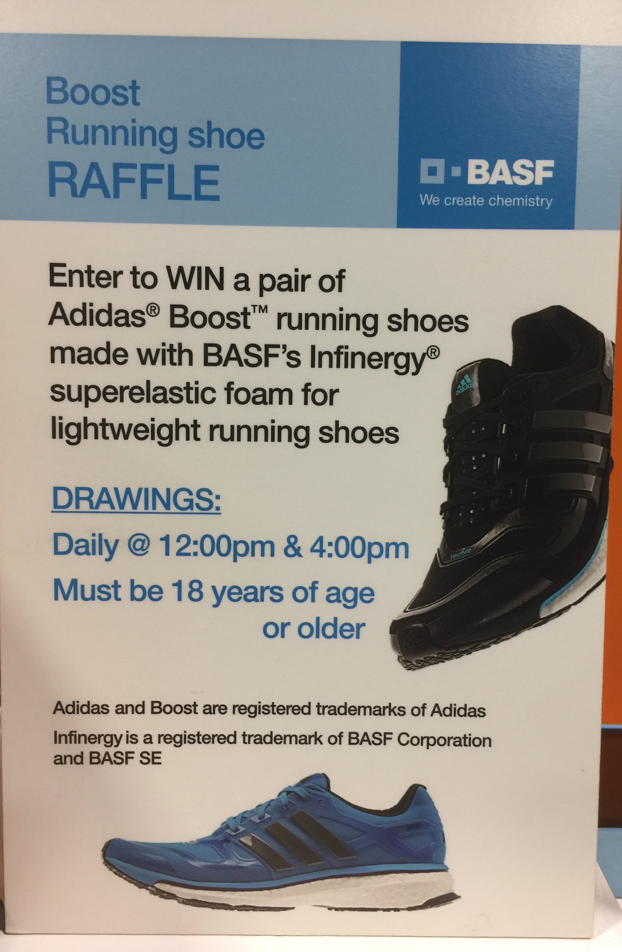 Verspreiding Perforatie Herdenkings BASF Careers NA on Twitter: "@ACSCareerNav Stop by the BASF booth today! We  are raffling off Adidas Boost running shoes again today at 12 and 4!  https://t.co/gVchD6OtWs" / Twitter