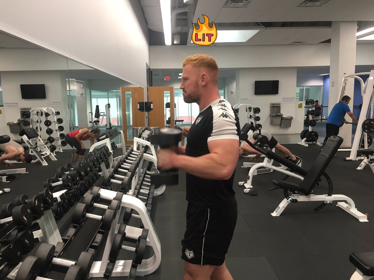 Big Red on the charge this morning #flame #finisher #pump