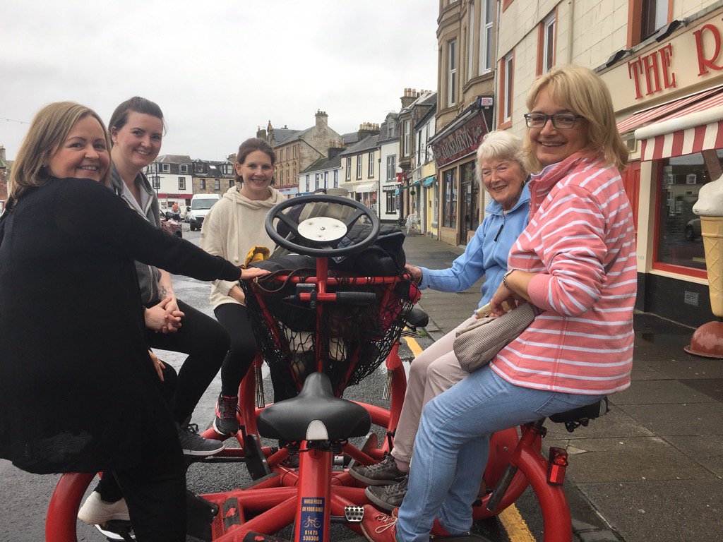 rumbolproducts's tweet photo. The adventure begins #conferencebike #millport #companydayout https://t.co/Aw4QwP7jGq