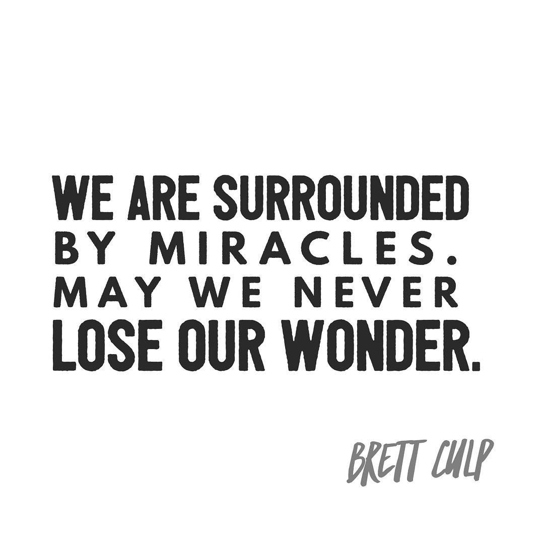 studiosherpas's tweet photo. "We are surrounded by miracles. May we never lose our wonder." @brettculpfilms https://t.co/bd3nRFaaux #creativity #entrepreneur #freelance https://t.co/BDyQpB8PWc