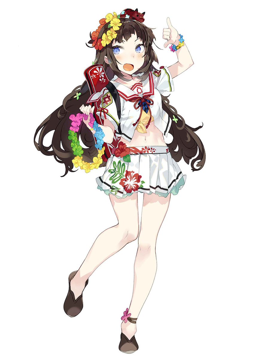 キャラクター紹介】 33番目の温泉むすめ「いわき あろは」を公開